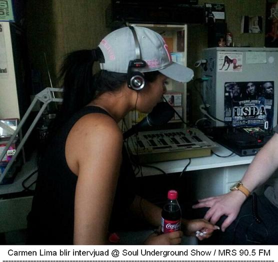 Carmen Lima @ DJ Jens studios