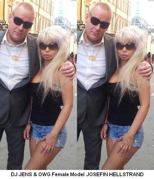 DJ JENS & OWG Female Model JOSEFIN HELLSTRAND