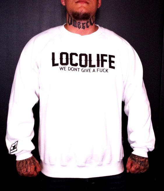 Locolife We Dont Give A Fuck Sweatshirt