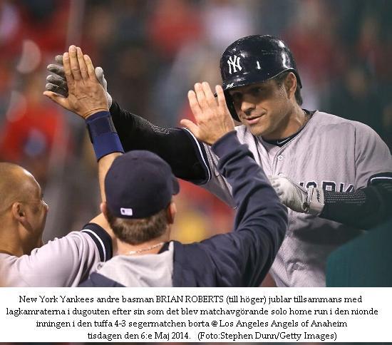 Roberts winning home run at Angels 20140506