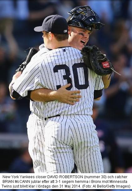 D Rob & McCann Celebrate Vs Twins 20140531