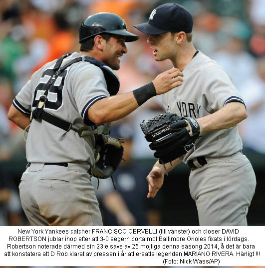 Cervelli & D Rob 23 save @ Bmore 20140712