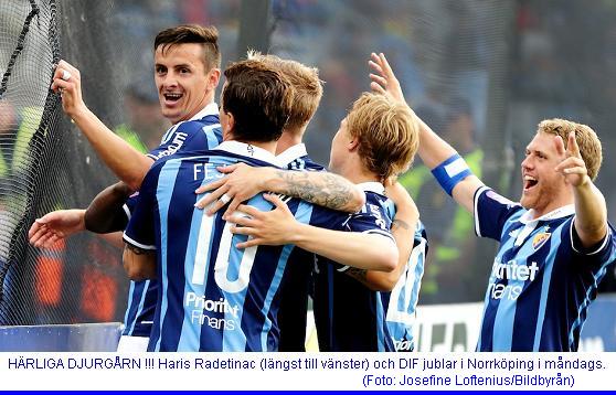 Fotboll, Allsvenskan, Norrköping - Djurgården