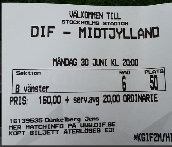 DIF - Midtjylland 0-2 a