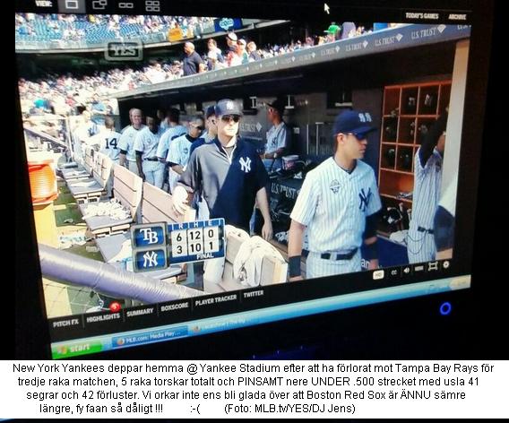 Yankees 41-42 Juli 2014 suck