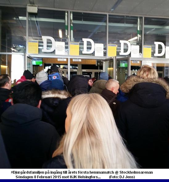 DIF fotboll hemma forsta match 2015