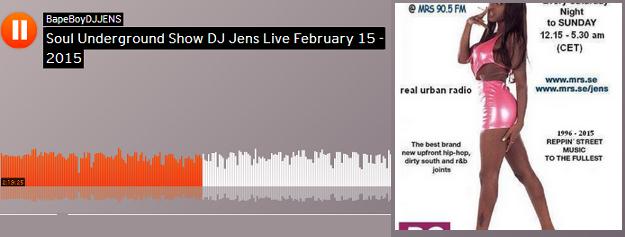 DJ Jens SU Live Feb 15 - 2015