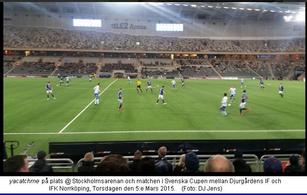 Djurgårdens IF - IFK Norrkoping 3-1 - 20150305