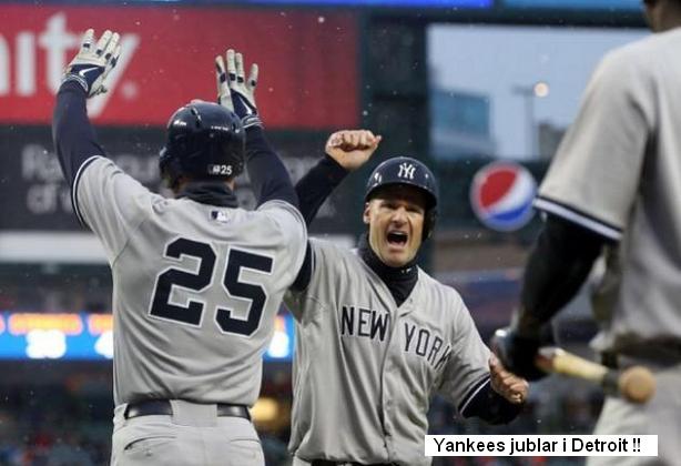 Yankees Jublar i Detroit 20150422