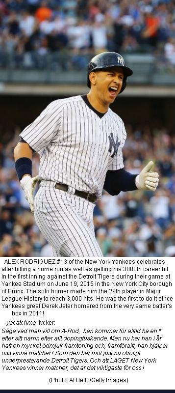 A Rod 3000th hit 20150619