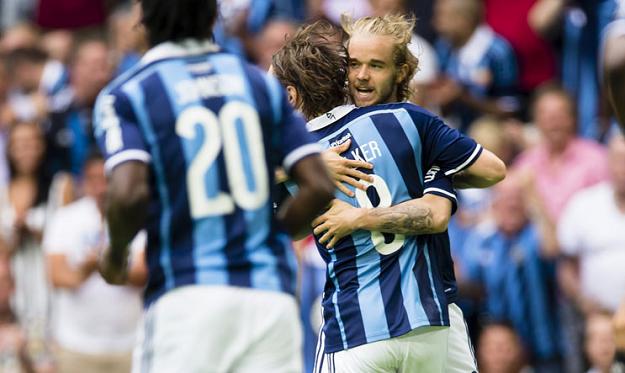 Djurgårdsjubel mot ÖSK (Foto: dif.se)