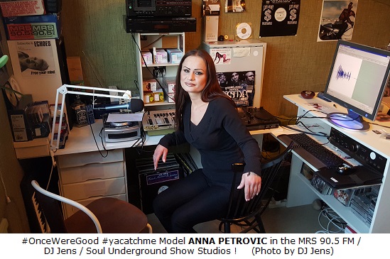 Anna Petrovic at DJ Jens MRS studios March 2016